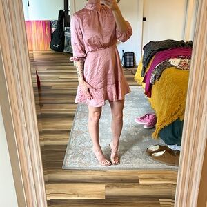 VICI Collection Rose Pink‎ Flounce Dress Size Small